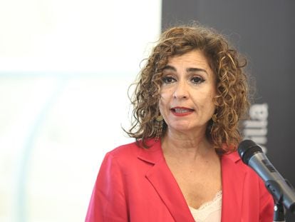 La ministra de Hacienda y Función Pública, María Jesús Montero.