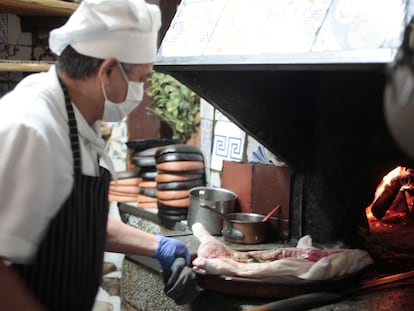 El horno de Botín, en Madrid, lleva encendido desde 1725.