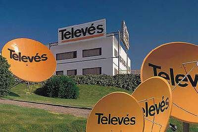 Exterior de la planta de Televés en Santiago de Compostela.