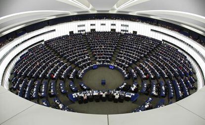 Imagen del Parlamento Europeo en Estrasburgo