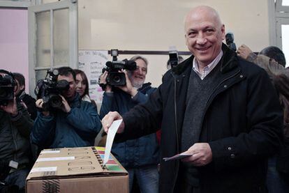 Antonio Bonfatti, candidato del Partido Socialista, que obtuvo el 38,7% de los votos.
