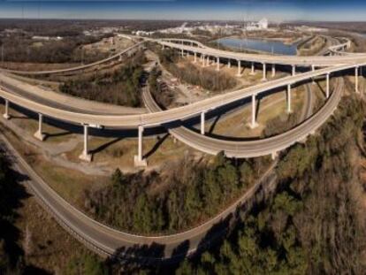 Autopista Pocahontas Parkway, en Virginia (EE UU).