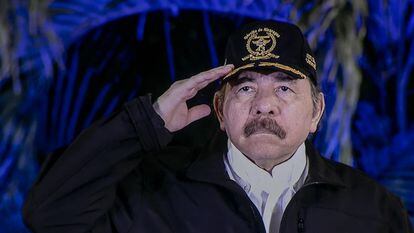 El presidente de Nicaragua Daniel Ortega.