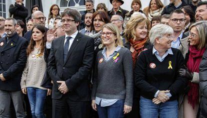 Carles Puigdemont, a Bruges, el passat dia 25.