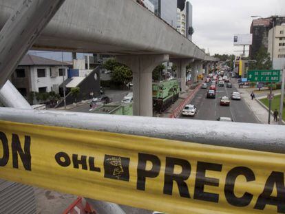 Obra de OHL en M&eacute;xico, en el a&ntilde;o 2011.