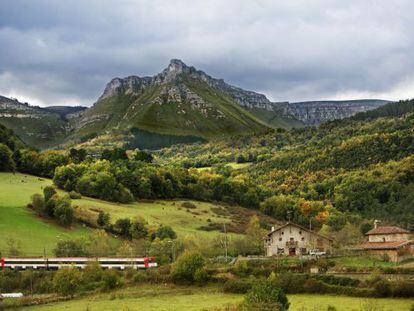 Sierra de S&aacute;lvada, en Ordu&ntilde;a, en Bizkaia (Pa&iacute;s Vasco). 