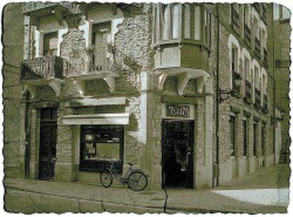 Antigua Pastelería Eceiza, en el centro de Lizartza.