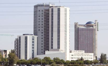 El hospital de Bellvitge, en L'Hospitalet de Llobregat.