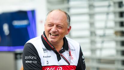Fred Vasseur durante el Gran Premio de México de Fórmula 1 el 28 de octubre.