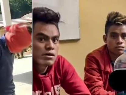 Los hijos de la alcadesa Maruca Méndez.