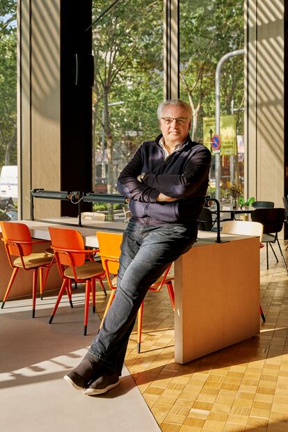 Bruno Giussani, comisario global de TED, fotografíado en Casa Seat, Barcelona