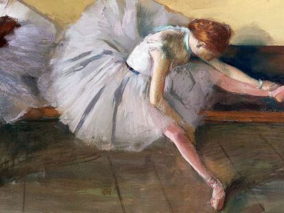 'Bailarinas', una obra de Edgar Degas.
