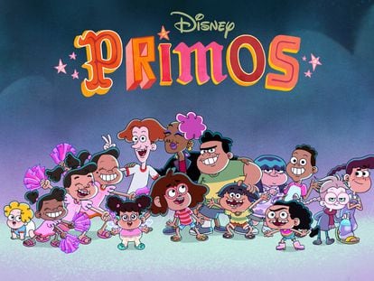 Imagen promocional de la serie animada 'Primos'.