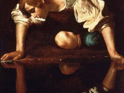 &#039;Narciso&#039;, de Caravaggio, expuesto en la Galer&iacute;a Nacional de Arte Antiguo de Roma.
