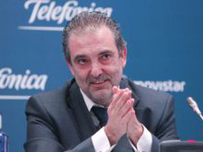 Luis Miguel Gilp&eacute;rez, presidente de Telef&oacute;nica Espa&ntilde;a.