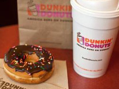Café y donuts, las estrellas de Dunkin' Donuts