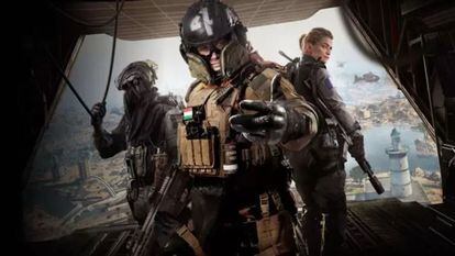 Imagen del videojuego de acción Call of Duty.