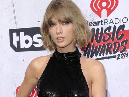 Taylor Swift, en los premios iHeartRadio Music.