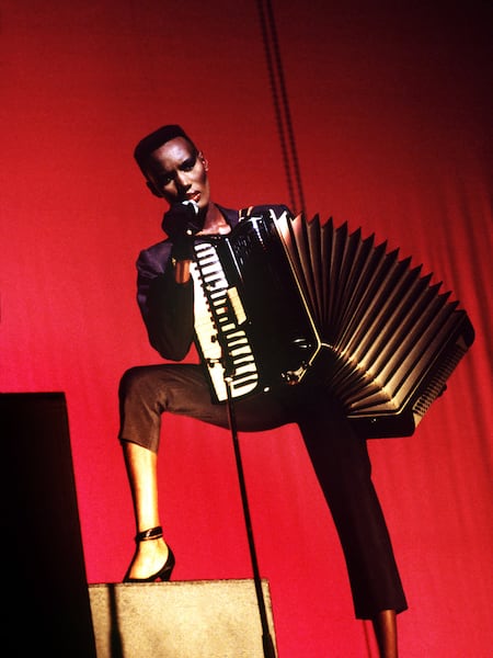 Grace Jones, en una imagen promocional del disco 'I´ve Seen That Face Before'