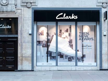 Tienda de Clarks en Oxford Street, Londres.