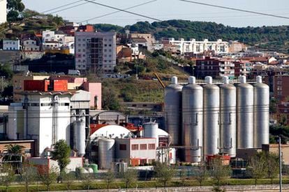 Fábrica de Damm en Santa Coloma de Gramanet (Barcelona).