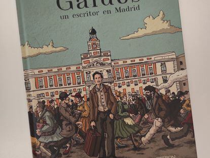 Novela gráfica 'Galdós, un escritor en Madrid'.