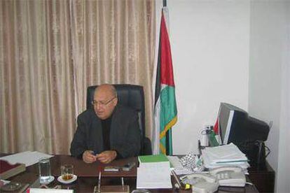 Nabil Shaat, en su despacho.