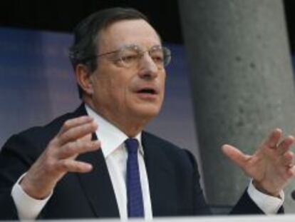 Mario Draghi, presidente del Banco Central Europeo (BCE). 