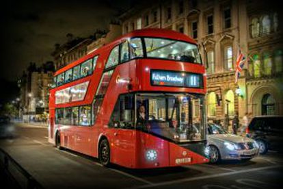 Un autobús de la línea 11 de Londres.