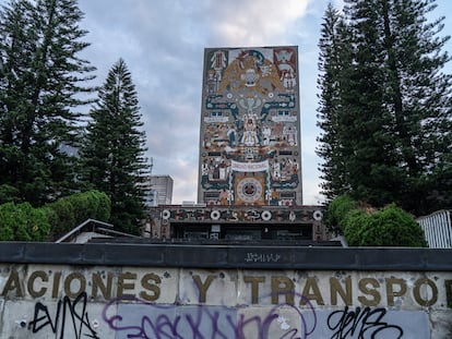 Vista exterior del Centro SCOP, en Ciudad de México.