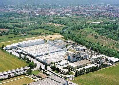Fàbrica de Nestlé, a Girona, on l'empresa invertirà 102 milions.