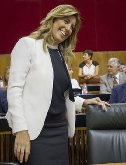 Susana D&iacute;az, nueva presidenta de Andaluc&iacute;a. 