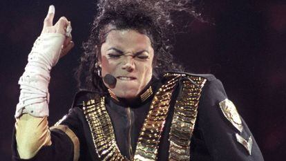 Michael Jackson, en Sao Paulo en 1993.