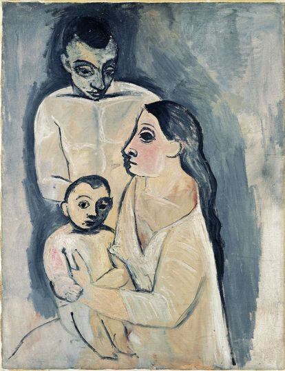 'Hombre, mujer y niño', 1906