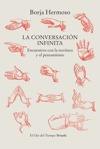 Portada de 'La conversación infinita', de Borja Hermoso.
