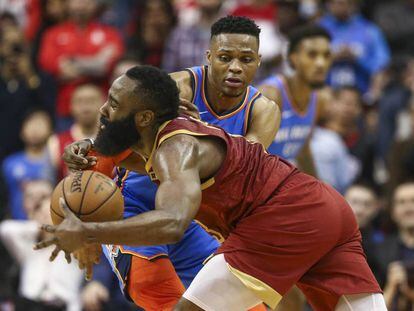 Westbrook y Harden.