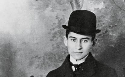 El escritor Franz Kafka alrededor de 1905.