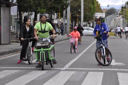 La capital de Colombia tiene 630 kilómetros de carriles para bicicletas. |