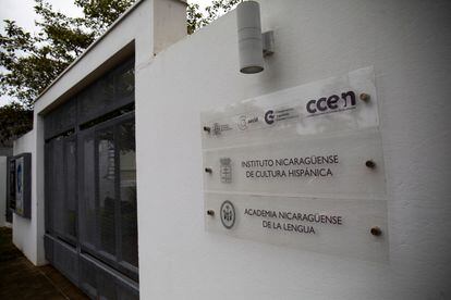 La sede de la Academia Nicaragüense de la Lengua, en Managua.