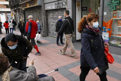Imagen de una calle de Madrid.