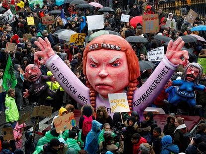 Las protestas mundiales contra el cambio climático, en imágenes