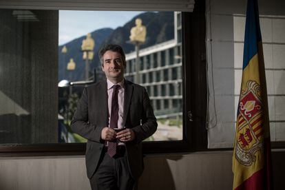 Eric Jover, ministro de Finanzas de Andorra. 