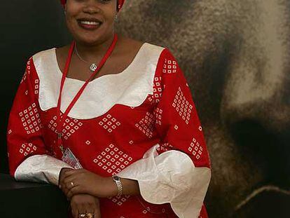 Marie Ange Mushobekwa, periodista.