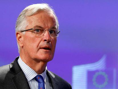 El negociador del &#039;brexit&#039; de la UE, Michel Barnier, en Bruselas.