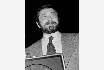 Walter Yetnikov, durante su etapa como presidente de CBS Records, en Nueva York, 1978.
