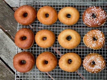 ¡Ahí va, los donuts!