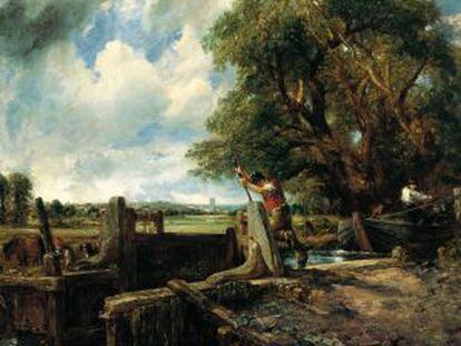 'La esclusa', de John Constable, de 1824.