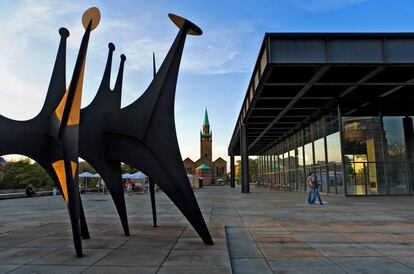 La Neue Nationalgalerie de Berlín.