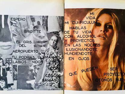Páginas del libro 'Quizá Brigitte Bardot venga a tomar una copa esta noche' (1967), de Alfonso López Gradolí.