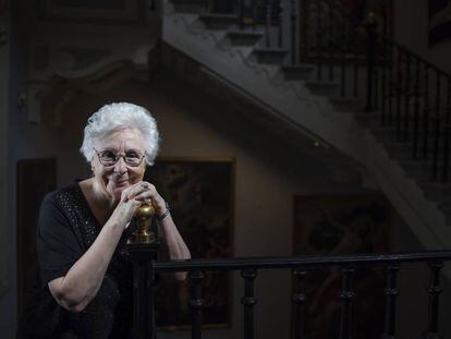 Josefina Molina, en la Academia de las Artes de San Fernando en 2017.